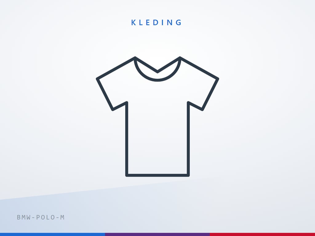 M Motorsport poloshirt heren - maat M