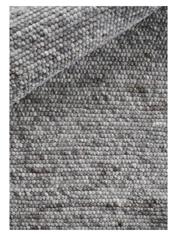 Wollen vloerkleed Ankie Grey