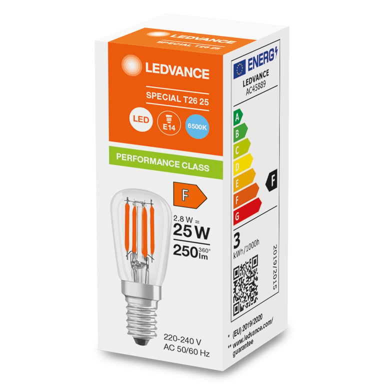 LED SPECIAL T26 P 2.8W 865 FIL E14