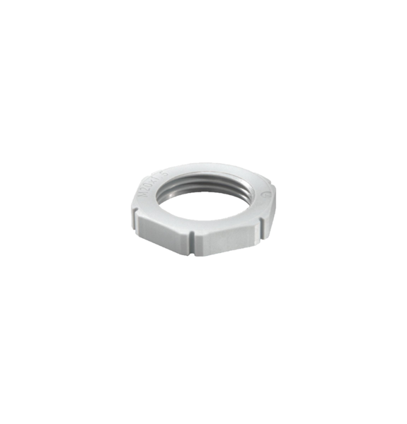 Wiska EMUF20 contramoer M20 grijs