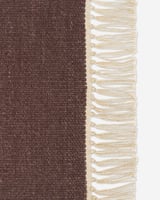 Kvadrat vloerkleed Vintage Plain Bordeaux 0030