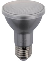 Masterlight - LED E27 PAR20 63x93 230V 500Lm 7W 827 36° AC Silver Dim IP65 SL642763827