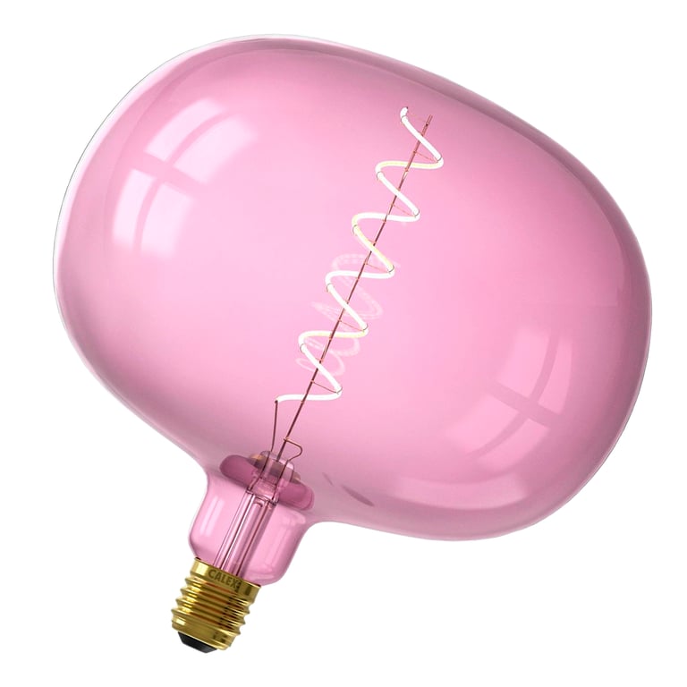 Calex BODEN LED Color range flex filament 220-240V 4W E27, Quartz Pink 2000K dimmable, energy label A