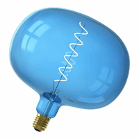 Calex BODEN LED Color range flex filament 220-240V 4W E27, Sapphire Blue 2700K dimmable, energy label B
