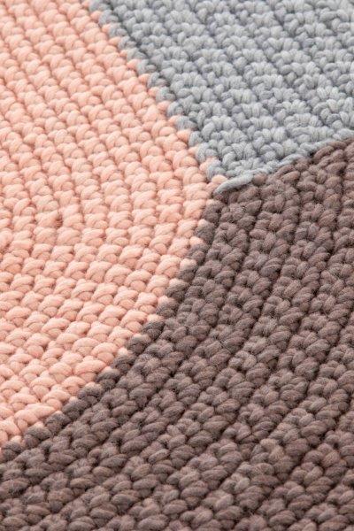 Gan Rugs The Crochet Collection Trio Mix
