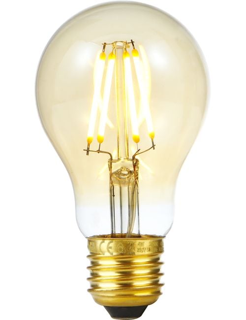LED E27 Fila GLS A60x105 230V 400Lm 4W 825 AC Gold Dim