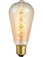 Masterlight - LED E27 Fila FleX DH Rustika ST64x140 230V 320Lm 5W 820 AC G SLF023960105