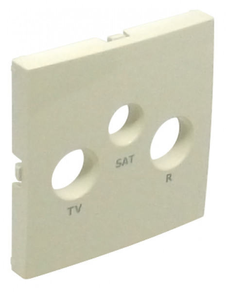 Efapel centraalplaat r-tv-sat creme