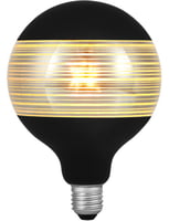 LED E27 Fila Laser Line G125x180 230V 120Lm 4W 925 AC Black