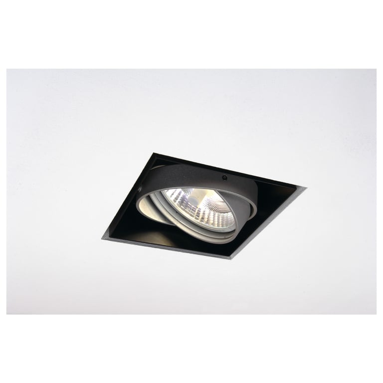 AIXLIGHT PRO 1 FRAMELESS zwart inbouwframe