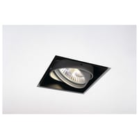 AIXLIGHT PRO 1 FRAMELESS zwart inbouwframe