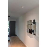 NUMINOS XS inbouwframe rond 160/70mm wit