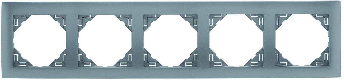 Efapel aquarella afdekr. 5v aluminium