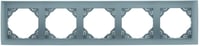 Efapel aquarella afdekr. 5v aluminium