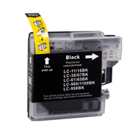 Brother LC-1100XL BK inktcartridge zwart hoge capaciteit huismerk