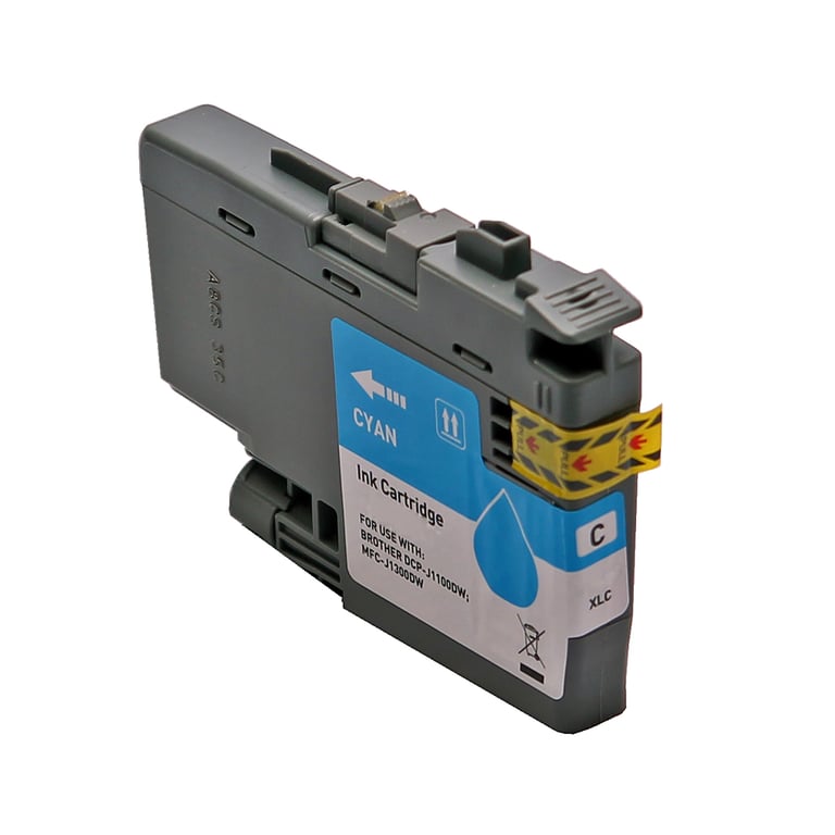 Brother LC-3235XL C inktcartridge cyaan hoge capaciteit huismerk