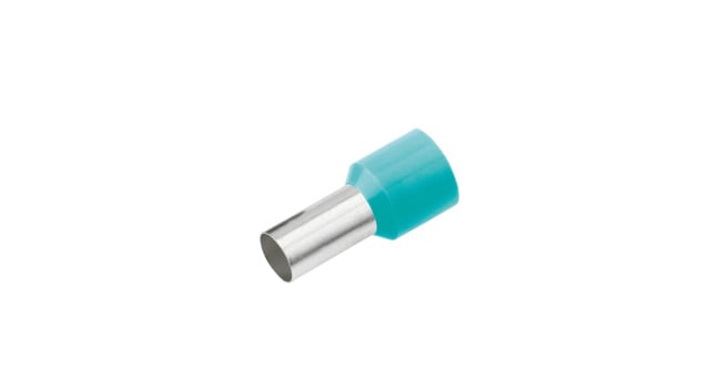 Geïsoleerde Adereindhuls, DIN 46228, 0,5mm², lengte 6mm, oranje