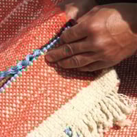 Kvadrat vloerkleed Argali Rood C0651