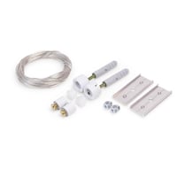 Pendel set voor ledstrip profielen, 2 stuks, Wit