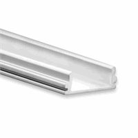 PO15 LED Profiel 200cm, ultra-flat, LED strips max. 12mm