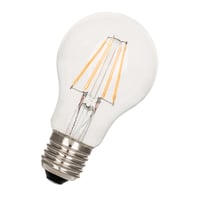 Calex LED Full Glass Filament GLS-lamp 220-240V 4W 390lm E27 A60, Clear 2700K CRI80 Dimmable, energy label A++
