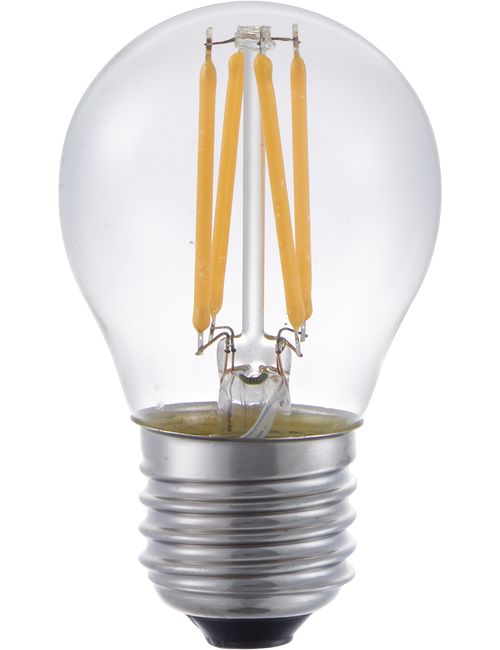 LED E27 Fila Ball G45x75 230V 320Lm 4W 925 AC Clear Dim