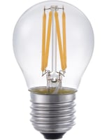 LED E27 Fila Ball G45x75 230V 320Lm 4W 925 AC Clear Dim