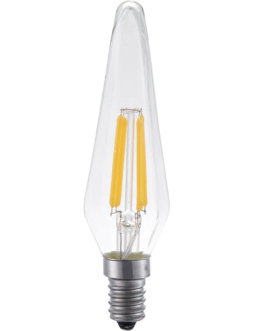 LED E14 Fila Hexagon 32x118 230V 260Lm 4W 922 AC Clear Dim