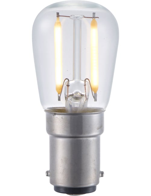 Masterlight - LED Ba15d Fila Pygmy P26x56 230V 140Lm 1.5W 925 AC Clear Non SLV024026502