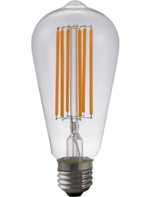 LED E27 Fila Rustika ST64x143 230V 470Lm 6.5W 922 AC Clear Dim