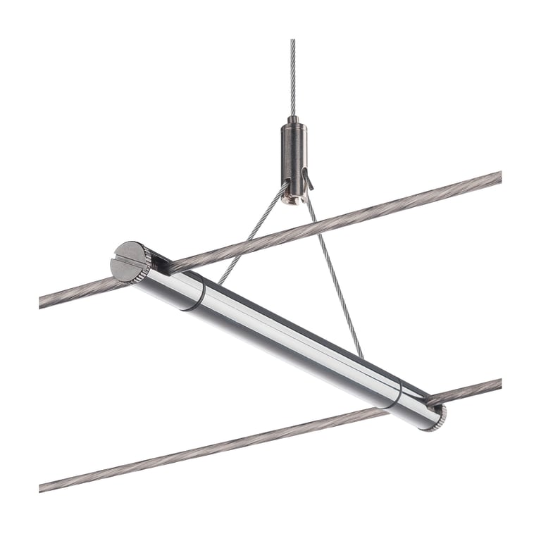 TENSEO draadkabelophanging chroom