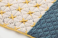 Vloerkleed Gan Rugs Silai Blue