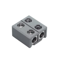 Voeding/doorverbinder voor GLU-TRAX grijs