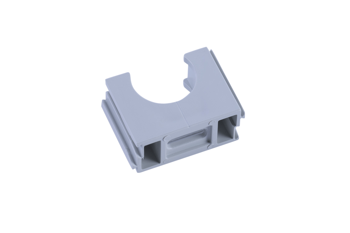 Polfix halogeenvrij 32mm licht grijs RAL7035