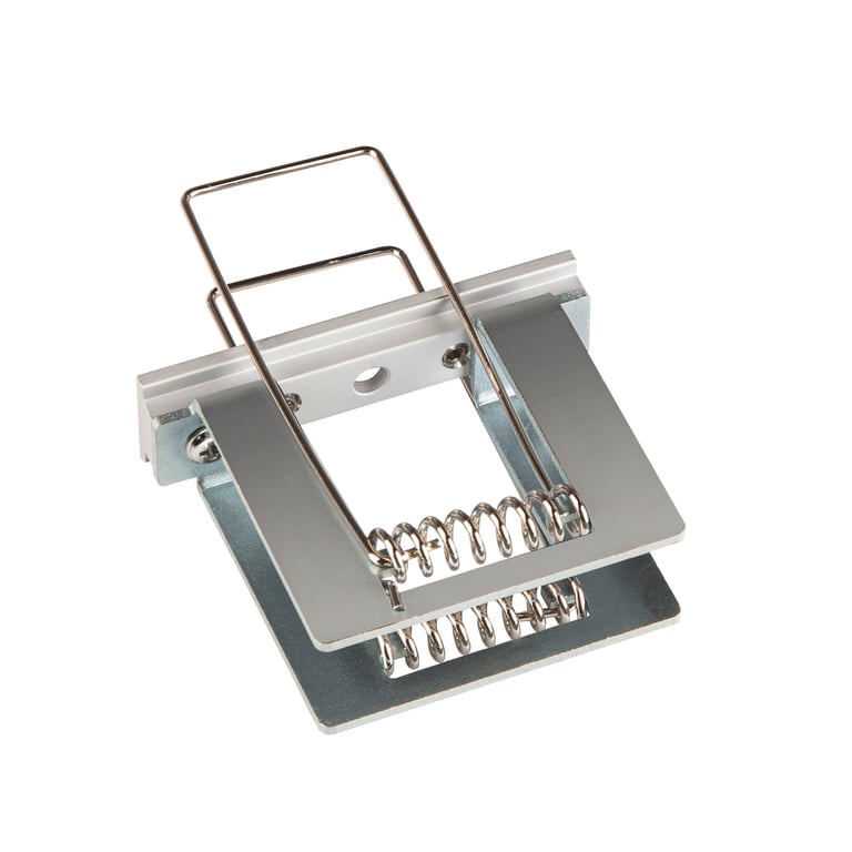 GRAZIA 20 montageveer chroom/aluminium, 2 stk