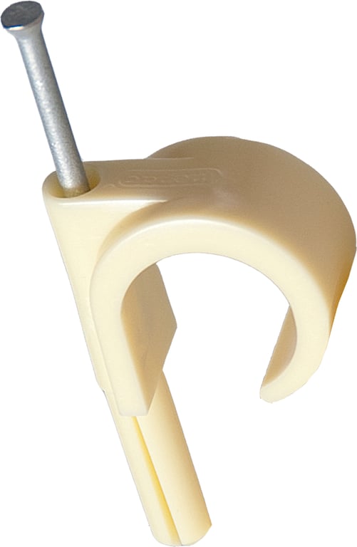 MEPAC PCN 19/22 C - MEPAC plugclip nagel 19/22mm creme