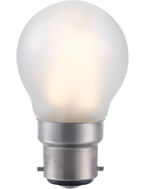 Masterlight - LED Ba22d Fila Ball G45x75 230V 320Lm 4W 925 AC Frosted Dim SLF024020301