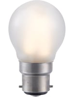 Masterlight - LED Ba22d Fila Ball G45x75 230V 320Lm 4W 925 AC Frosted Dim SLF024020301