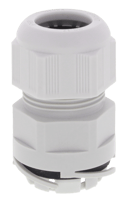 Push-in kabelwartel polyamide IP68 M25, doorlaat 9-17mm, grijs