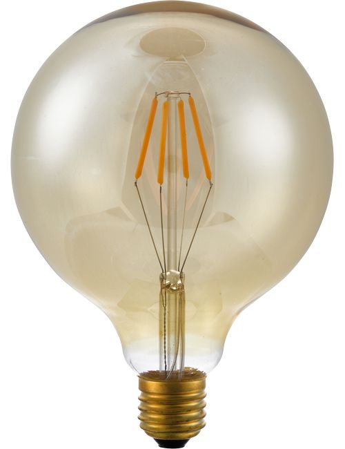 Masterlight - LED E27 Fila Globe G125x180 230V 250Lm 4W 920 AC Gold Dim SLF023825305