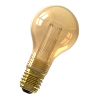 Calex LED Glassfiber GLS-Lamp A60  220-240V 2,3W 60lm E27, Gold 1800K dimmable, energy label A