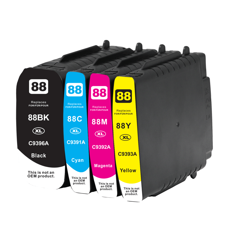 HP 88XL multipack huismerk - 4 kleurenbundel hoge capaciteit huismerk