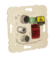 Efapel inb.wcd r-tv-sat-rj45 cat 6 utp- fo- sc-apc