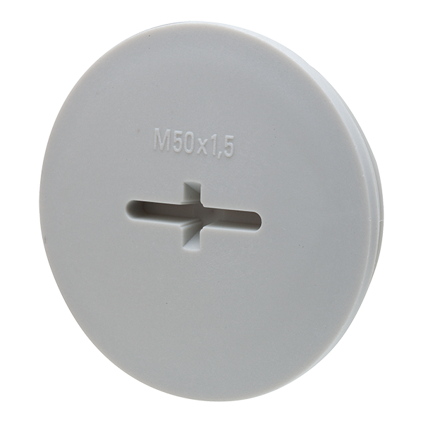 Wiska EVSG50 blindstop M50 grijs