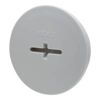 Wiska EVSG50 blindstop M50 grijs