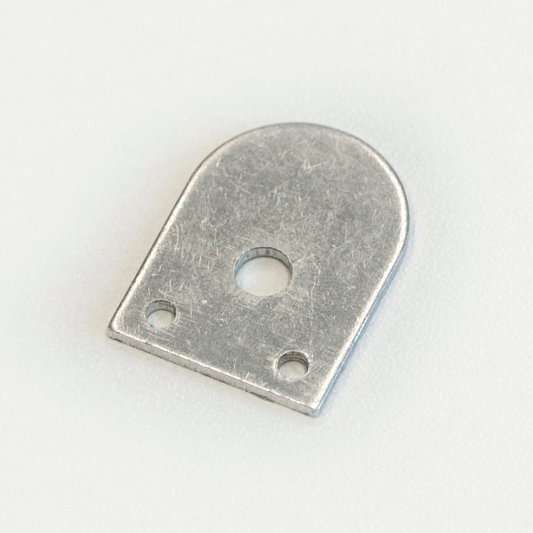 Eindkap, aluminium, met draaddoorvoer, Pendel, rond, 20mm