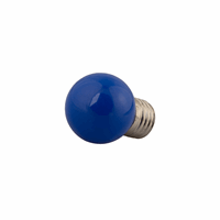 LED P45 | 1 Watt | Blauw | Blauw PC kap