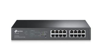 16 Poorts Gigabit Easy Smart Switch met 8 PoE+- poorten