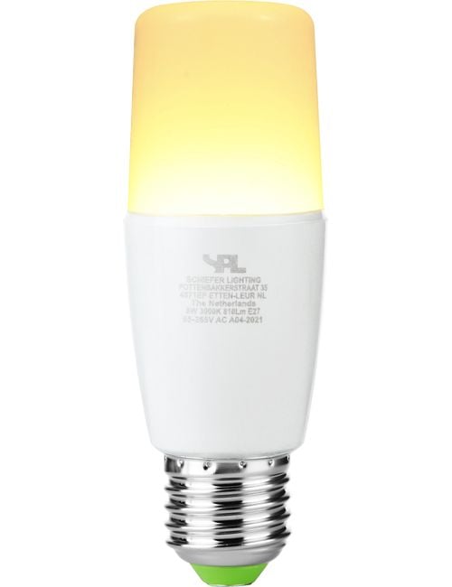 LED E27 Stick T41x118 95-265V 810Lm 8W 830 250° AC Opal Non-