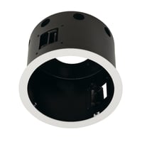 AIXLIGHT PRO 1 FLAT FRAME ROUND wit/zwart